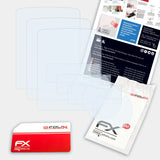 Lieferumfang von Mamiya zd FX-Clear Schutzfolie, Montage Zubehör inklusive