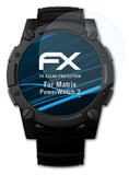 Schutzfolie atFoliX kompatibel mit Matrix PowerWatch 2, ultraklare FX (3X)