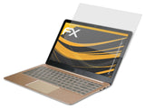 Panzerfolie atFoliX kompatibel mit Mediacom SmartBook Edge 13, entspiegelnde und stoßdämpfende FX (2X)