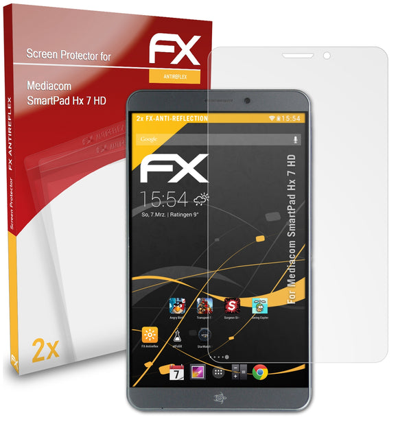 atFoliX FX-Antireflex Displayschutzfolie für Mediacom SmartPad Hx 7 HD
