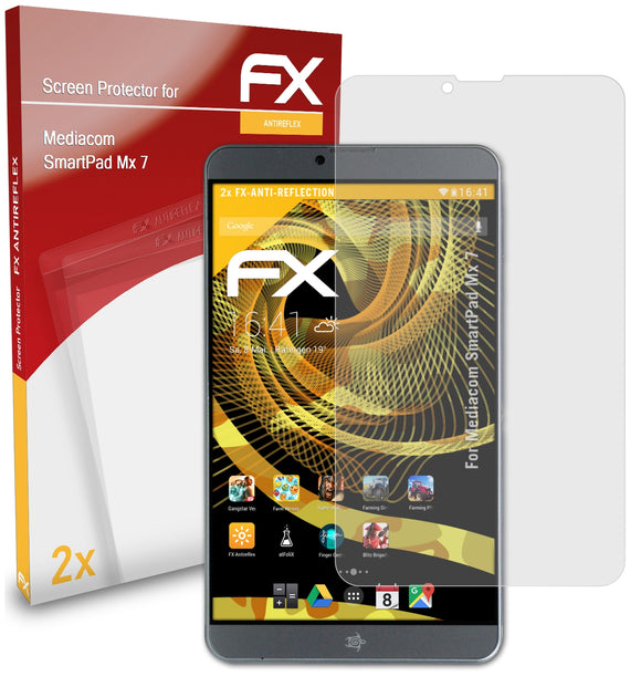 atFoliX FX-Antireflex Displayschutzfolie für Mediacom SmartPad Mx 7
