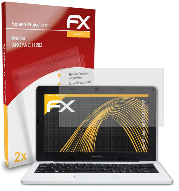 atFoliX FX-Antireflex Displayschutzfolie für Medion AKOYA E11202