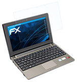Schutzfolie atFoliX kompatibel mit Medion AKOYA E1318T (The Touch 10) MD99240, ultraklare FX (2X)