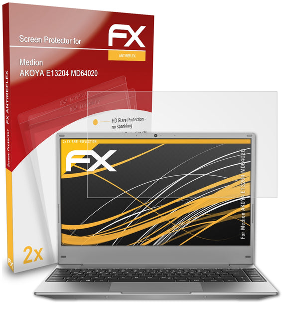 atFoliX FX-Antireflex Displayschutzfolie für Medion AKOYA E13204 (MD64020)
