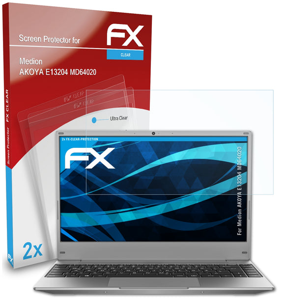 atFoliX FX-Clear Schutzfolie für Medion AKOYA E13204 (MD64020)