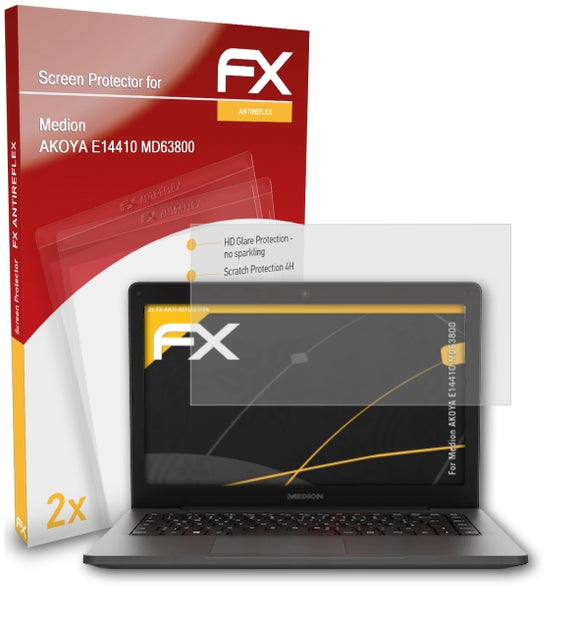 atFoliX FX-Antireflex Displayschutzfolie für Medion AKOYA E14410 (MD63800)