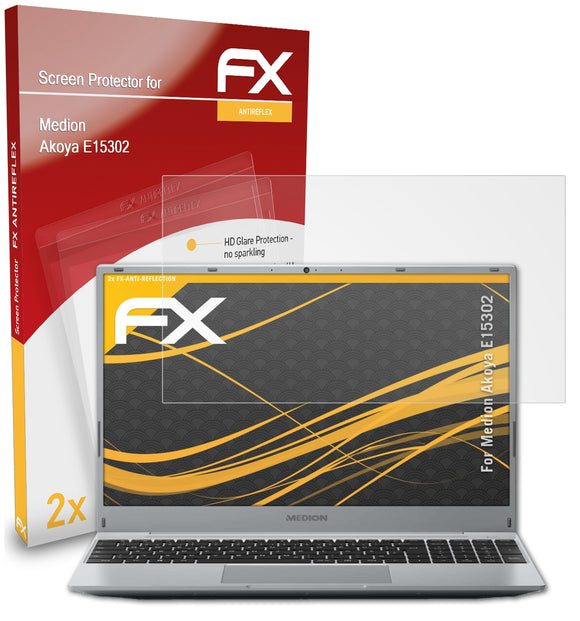 atFoliX FX-Antireflex Displayschutzfolie für Medion Akoya E15302