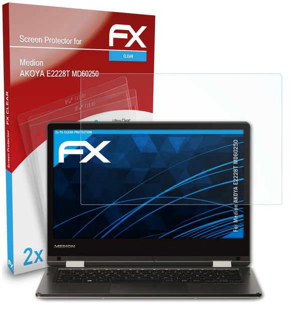 atFoliX FX-Clear Schutzfolie für Medion AKOYA E2228T (MD60250)