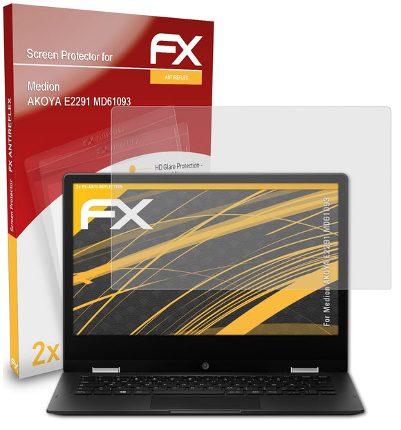 atFoliX FX-Antireflex Displayschutzfolie für Medion AKOYA E2291 (MD61093)