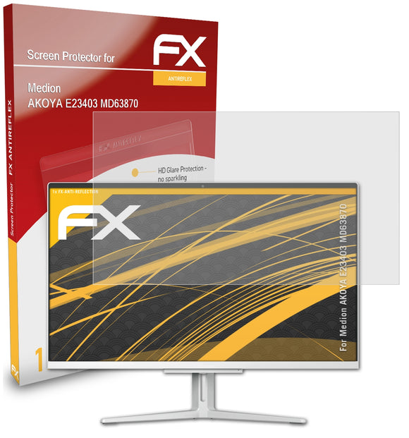atFoliX FX-Antireflex Displayschutzfolie für Medion AKOYA E23403 (MD63870)