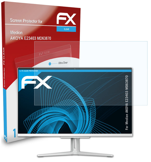 atFoliX FX-Clear Schutzfolie für Medion AKOYA E23403 (MD63870)