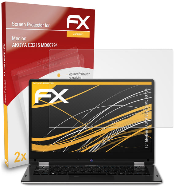 atFoliX FX-Antireflex Displayschutzfolie für Medion AKOYA E3215 (MD60794)