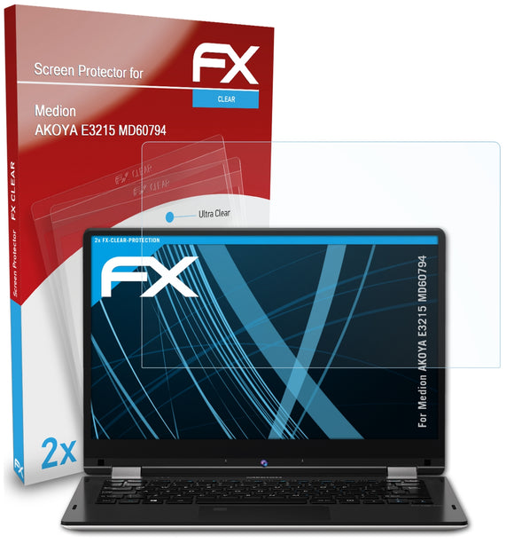 atFoliX FX-Clear Schutzfolie für Medion AKOYA E3215 (MD60794)