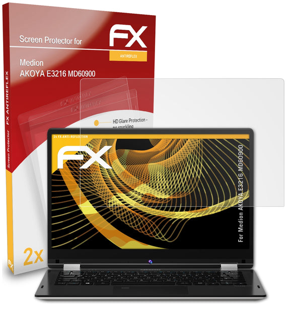 atFoliX FX-Antireflex Displayschutzfolie für Medion AKOYA E3216 (MD60900)