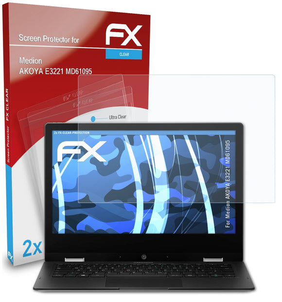atFoliX FX-Clear Schutzfolie für Medion AKOYA E3221 (MD61095)