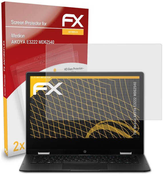 atFoliX FX-Antireflex Displayschutzfolie für Medion AKOYA E3222 (MD62540)