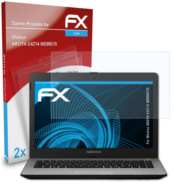 atFoliX FX-Clear Schutzfolie für Medion AKOYA E4214 (MD99570)