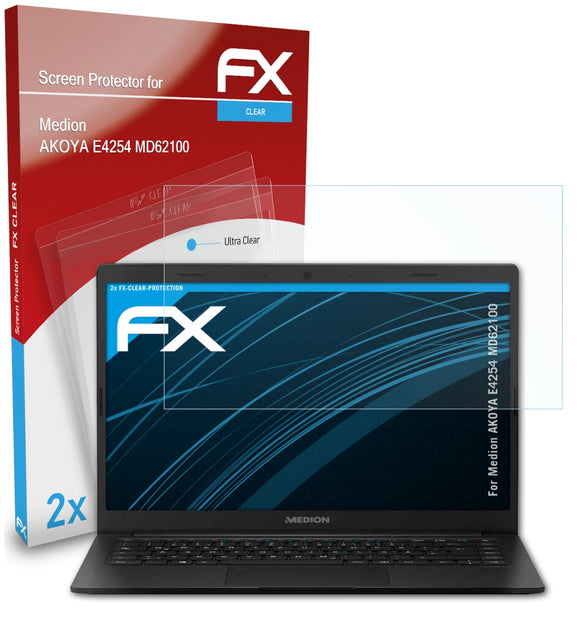atFoliX FX-Clear Schutzfolie für Medion AKOYA E4254 (MD62100)