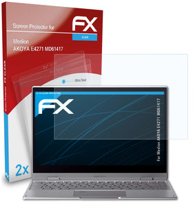 atFoliX FX-Clear Schutzfolie für Medion AKOYA E4271 (MD61417)