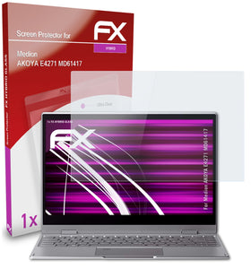 atFoliX FX-Hybrid-Glass Panzerglasfolie für Medion AKOYA E4271 (MD61417)