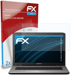 atFoliX FX-Clear Schutzfolie für Medion AKOYA E7425 (MD61090)