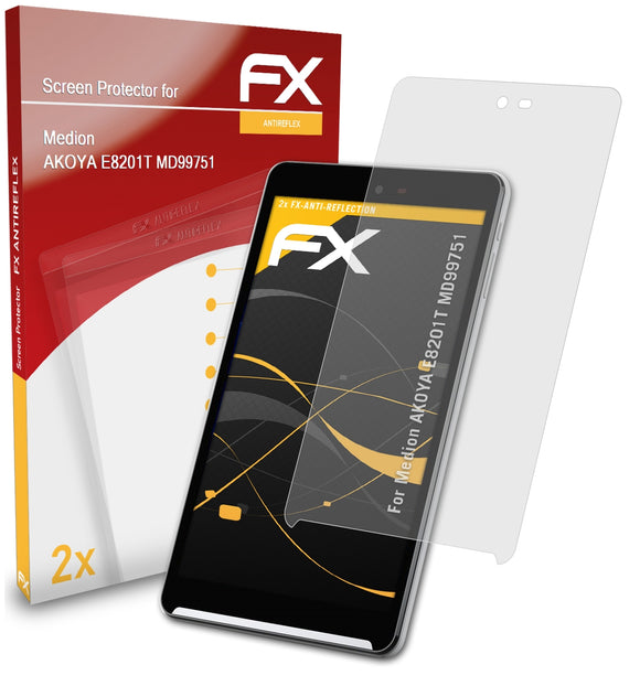 atFoliX FX-Antireflex Displayschutzfolie für Medion AKOYA E8201T (MD99751)