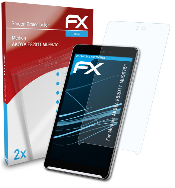 atFoliX FX-Clear Schutzfolie für Medion AKOYA E8201T (MD99751)