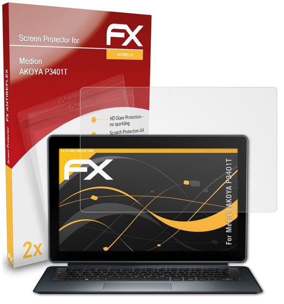 atFoliX FX-Antireflex Displayschutzfolie für Medion AKOYA P3401T