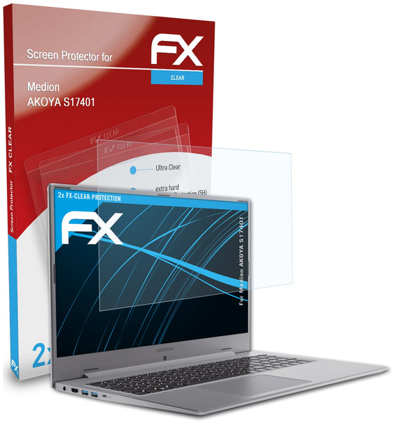 atFoliX FX-Clear Schutzfolie für Medion AKOYA S17401