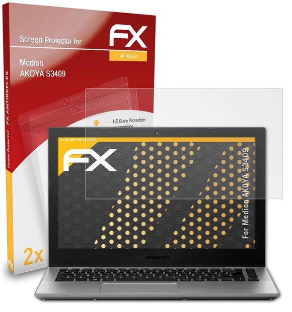 atFoliX FX-Antireflex Displayschutzfolie für Medion AKOYA S3409