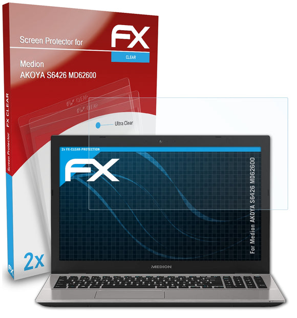 atFoliX FX-Clear Schutzfolie für Medion AKOYA S6426 (MD62600)