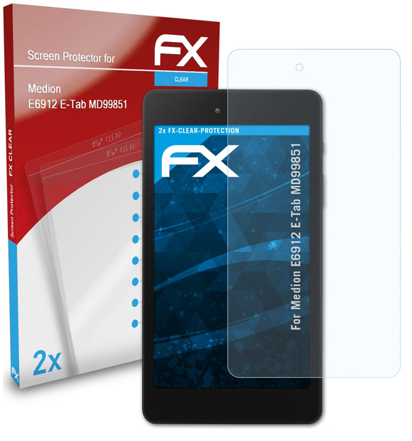 atFoliX FX-Clear Schutzfolie für Medion E6912 E-Tab (MD99851)