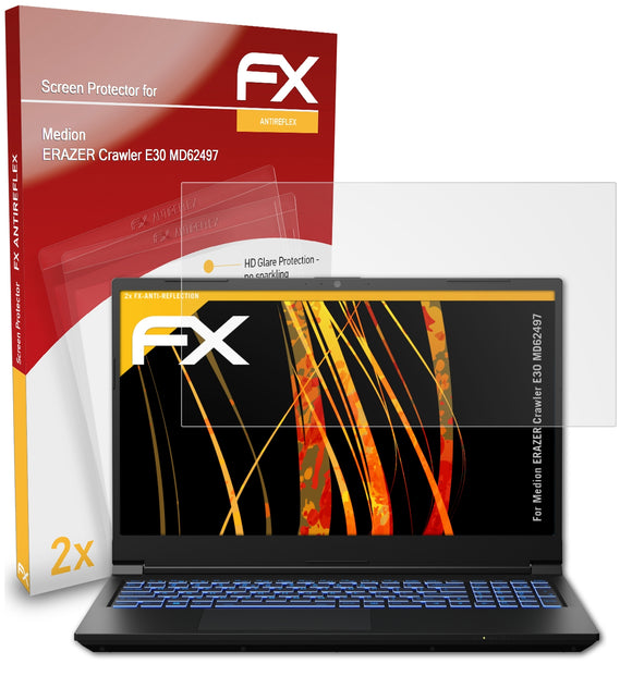 atFoliX FX-Antireflex Displayschutzfolie für Medion ERAZER Crawler E30 (MD62497)