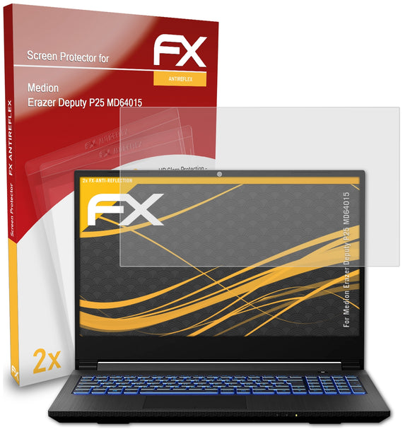 atFoliX FX-Antireflex Displayschutzfolie für Medion Erazer Deputy P25 (MD64015)