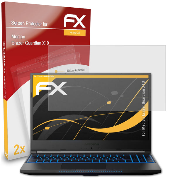 atFoliX FX-Antireflex Displayschutzfolie für Medion Erazer Guardian X10