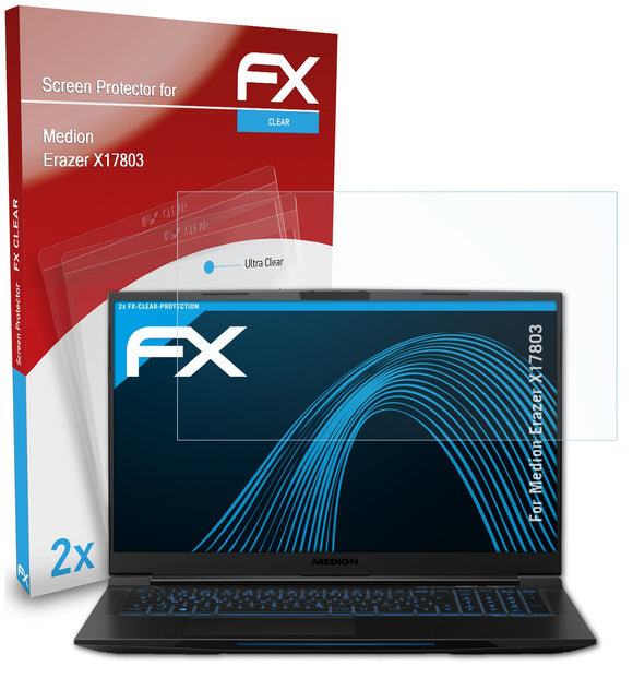 atFoliX FX-Clear Schutzfolie für Medion Erazer X17803