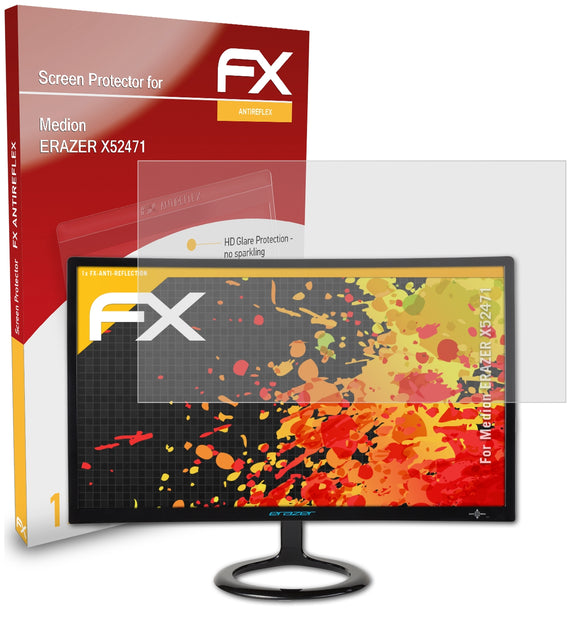 atFoliX FX-Antireflex Displayschutzfolie für Medion ERAZER X52471