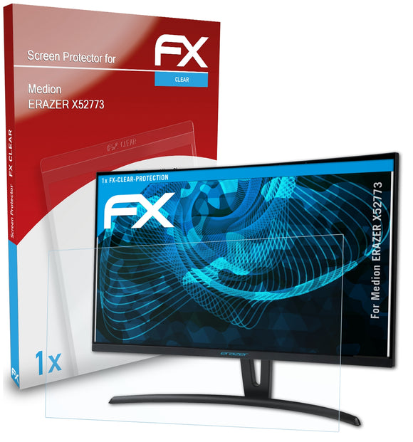 atFoliX FX-Clear Schutzfolie für Medion ERAZER X52773