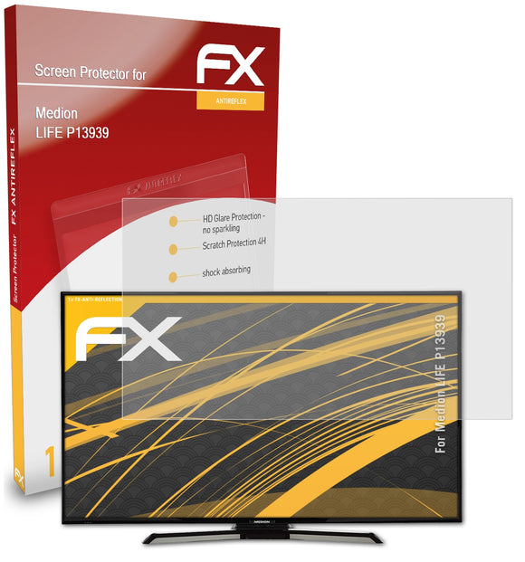 atFoliX FX-Antireflex Displayschutzfolie für Medion LIFE P13939