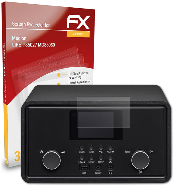 atFoliX FX-Antireflex Displayschutzfolie für Medion LIFE P85027 (MD88069)