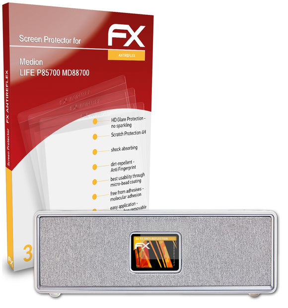 atFoliX FX-Antireflex Displayschutzfolie für Medion LIFE P85700 (MD88700)