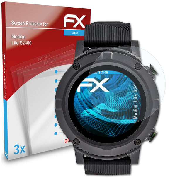 atFoliX FX-Clear Schutzfolie für Medion Life S2400