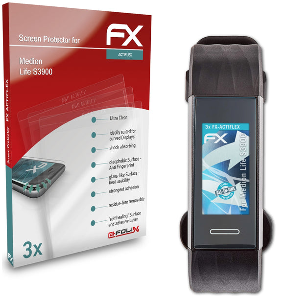 atFoliX FX-ActiFleX Displayschutzfolie für Medion Life S3900