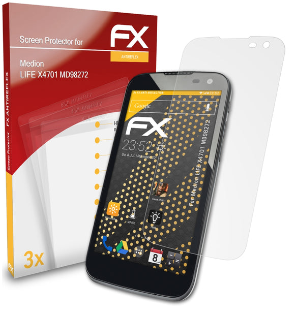 atFoliX FX-Antireflex Displayschutzfolie für Medion LIFE X4701 (MD98272)