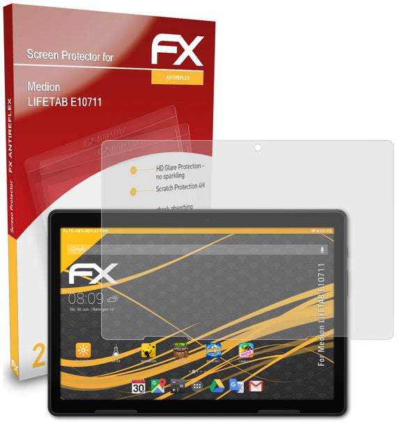 atFoliX FX-Antireflex Displayschutzfolie für Medion LIFETAB E10711
