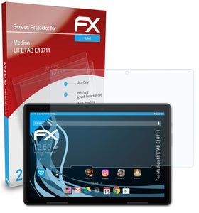 atFoliX FX-Clear Schutzfolie für Medion LIFETAB E10711