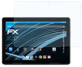 Schutzfolie atFoliX kompatibel mit Medion LIFETAB E10714, ultraklare FX (2X)