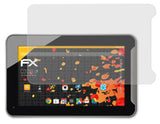 Panzerfolie atFoliX kompatibel mit Medion LIFETAB E7311 MD98439, entspiegelnde und stoßdämpfende FX (2X)