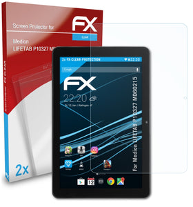 atFoliX FX-Clear Schutzfolie für Medion LIFETAB P10327 (MD60215)