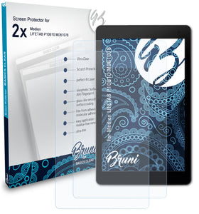 Bruni Basics-Clear Displayschutzfolie für Medion LIFETAB P10610 (MD61078)